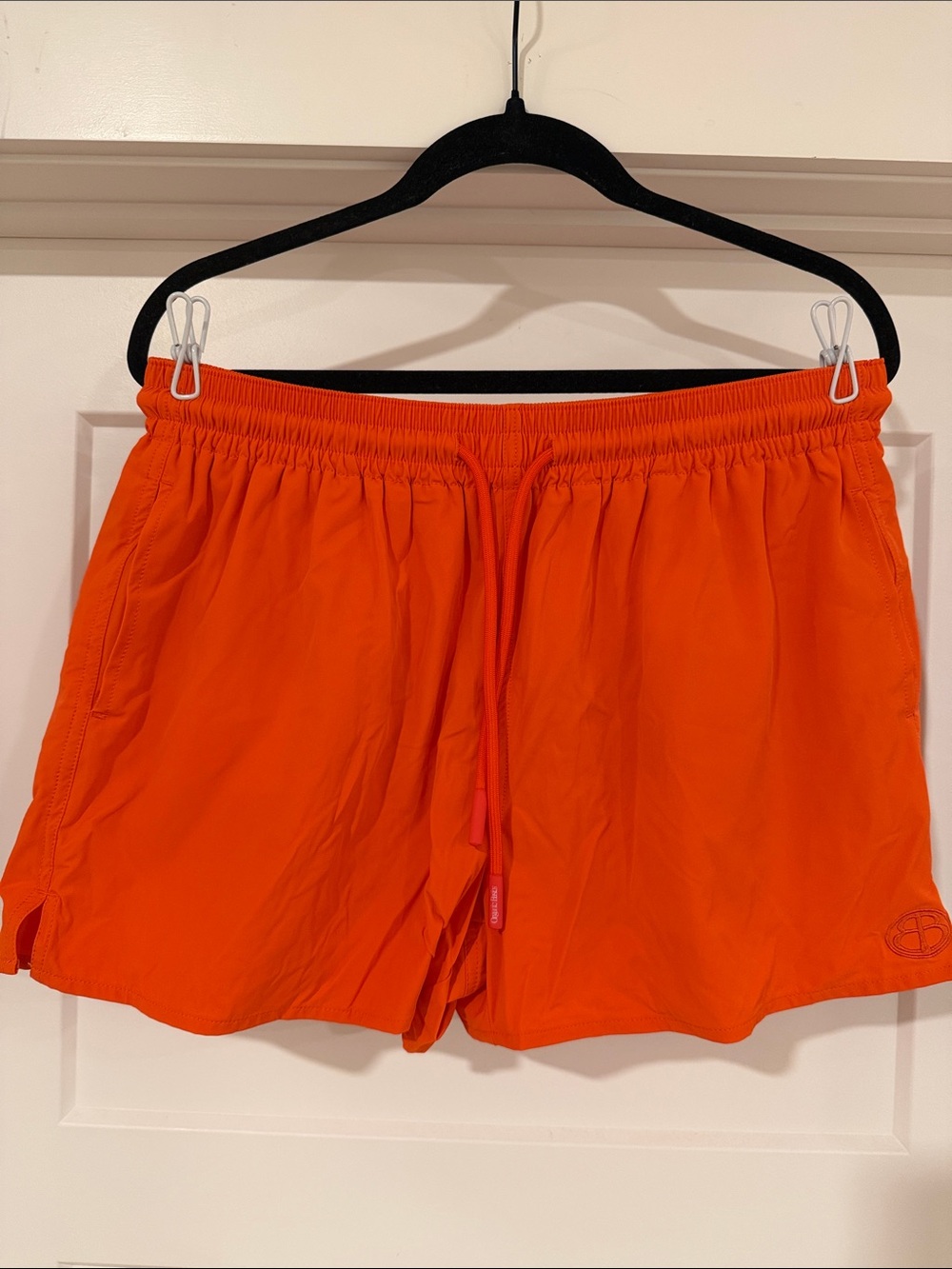 Organic Basics Orange Swim Shorts